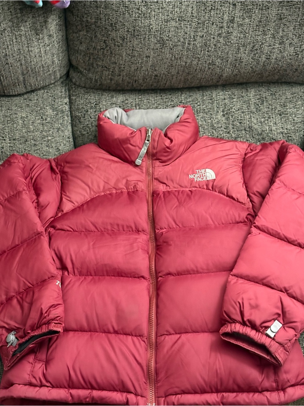 The North Face Red Puffer Jacket